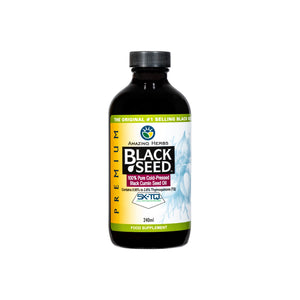 Amazing Herbs UK Amazing Herbs Premium 100% Pure Cold-Pressed Black Cumin Seed Oil, 240ml